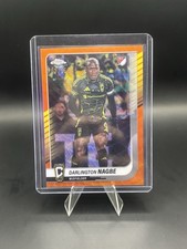 2025 Topps Chrome MLS Darlington Nagbe Orange Refractor #2/25, Columbus Crew