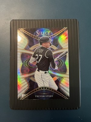 Panini 2022 Select Phenomenon Prizm Trevor Story Colorado Rockies Card P15