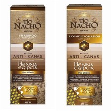 Combo 2 pack TIO NACHO SHAMPOO And ACONDICIONADOR ANTI CANAS 415ml each
