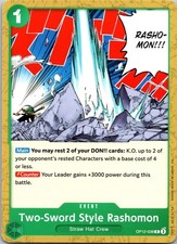 Two-Sword Style Rashomon C Legacy of the Master OP12-038 NM