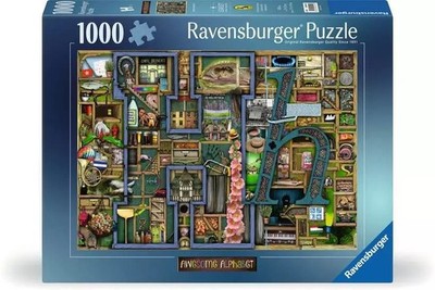 Ravensburger Colin Thompson Awesome Alphabet  H  1000 Pc Puzzle -NEW -Ships FREE