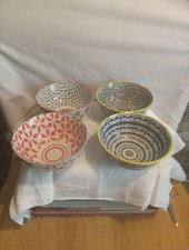 Cucina Tavalo Fine Porcelain Rice Bowls(4 In Total)