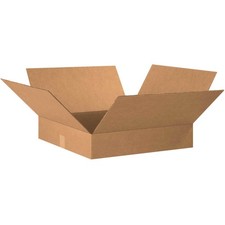 20" x 20" x 4" Flat Cardboard Corrugated Boxes Lot of 10