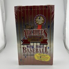 1994 Topps Archives 1954 Baseball Sealed Box 24 Packs Possible AARON autograph
