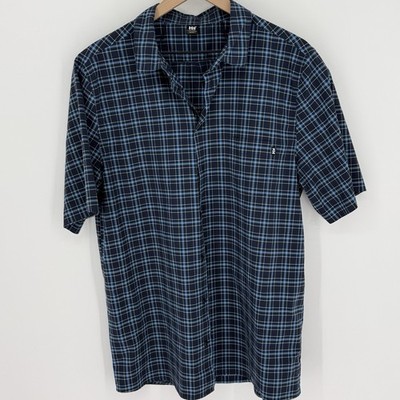 Helly Hansen Fjord Quick Dry 2.0 short Sleeve Plaid Shirt Men s Size XL