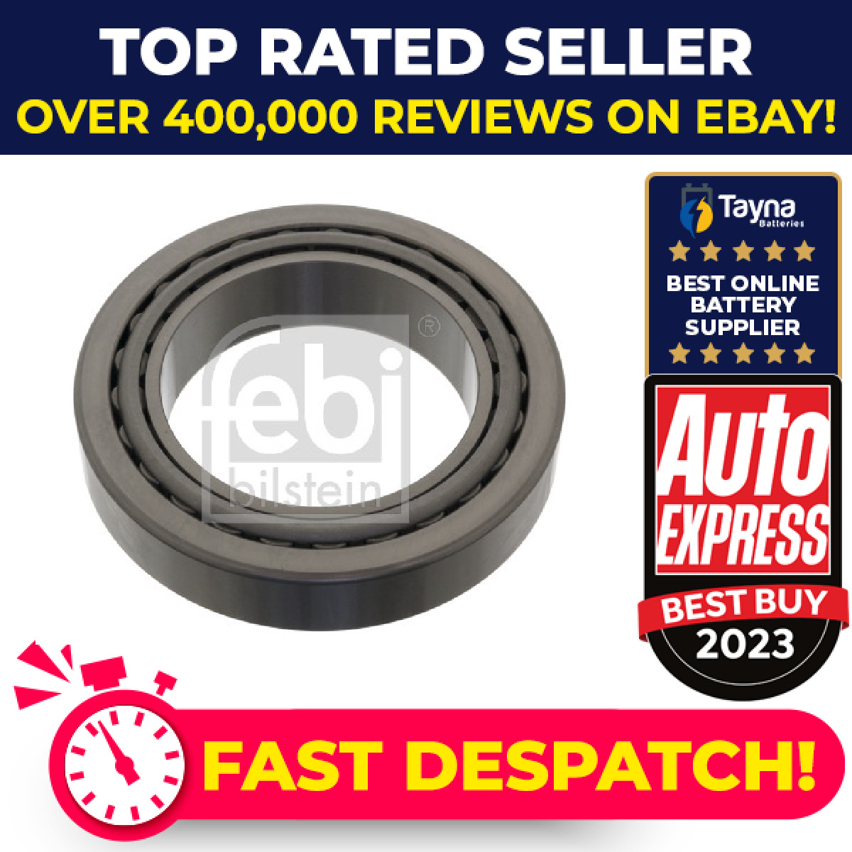 Wheel And Gear Shaft Bearing Rear 49751 Febi 1105776 Genuine Quality Guaranteed