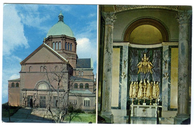 Postcard St Matthew's Cathedral Washington DC