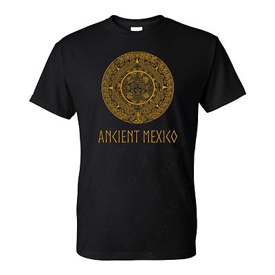 Ancient Mexico / Aztec Calendar Men's T-Shirt - Calendario Azteca Playera
