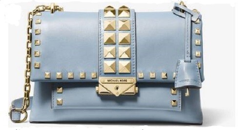 ☂️🍄Michael Kors Cece☄️MEDIUM☄️Studs Leather Convertible Bag 