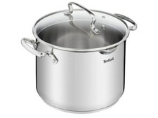 TEFAL DUETTO+ TOPF | 22 cm, 6,1 l, Silber, Induktion