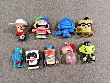 Bonkers FGTeeV Lot of 9 Mini Figures Baggo Beans The Lone Garfunkle + More