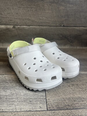 Crocs White Classic Hiker Clog Men Size 11 | eBay