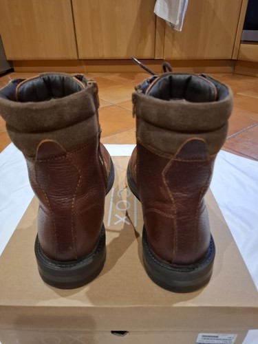 Stiefel aus Leder Gr. 45,0 - COX, Braun - Bild 3 von 10