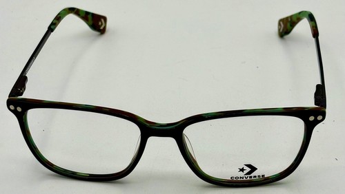 Converse Mens Rectangle Green Camo Plastic Eyewear Frame G227. 53mm - Picture 8 of 13
