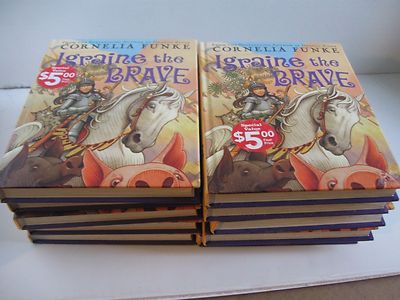 NEW 10 HB Books Igraine The Brave Cornelia Funke Guided Read Teacher Lit Circle