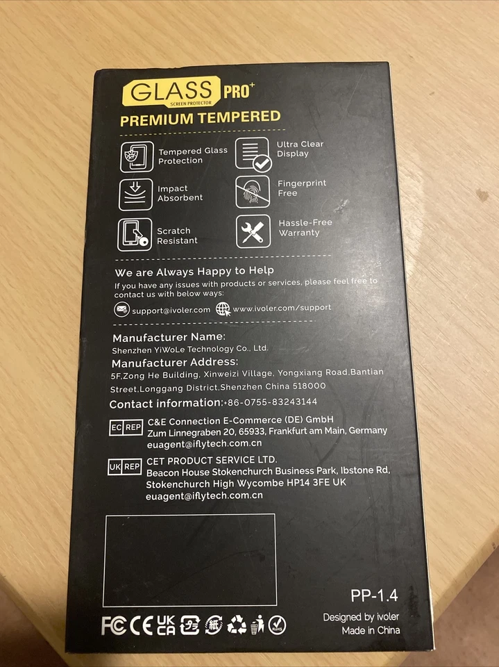 Ivoler 3 Pack Tempered Glass Screen Protector Designed for Google Pixel 7 5G New - Image 2 of 4