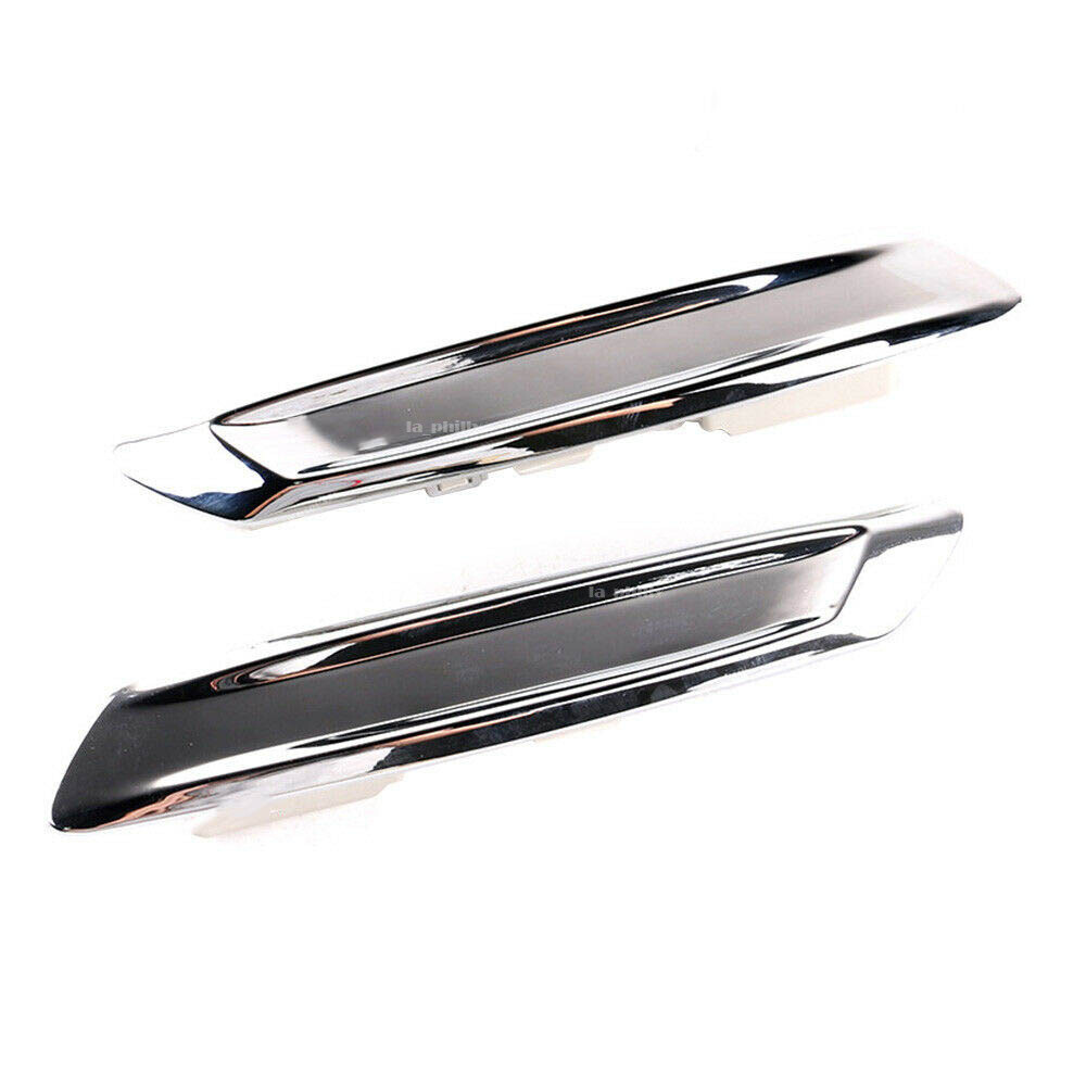 Exterior Front Fender Trim Chromed LH&RH For BMW F10 LCI 1316 Sedan