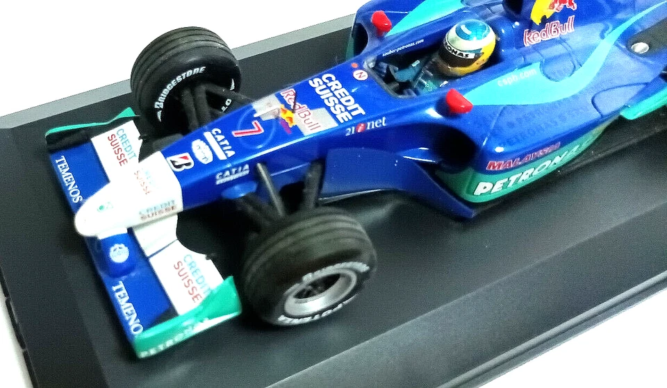 MINICHAMPS Sauber Petronas C21 Nick Heidfeld 1:18 Formel1 Vitrine 2002 - Bild 4 von 4