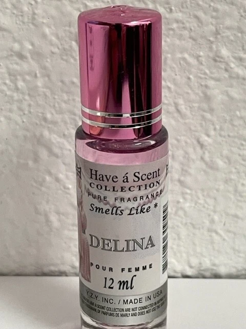  Delina Roll-On Oil Perfume For Women 12ml Pure Fragrance Oil :  Beauty & Personal Care