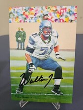 WALTER JONES SEAHAWKS Signed HOF 2014 Goal Line Art Card GLAC - #/5,000