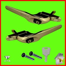 Window Handle uPVC Universal Replacement Handles Cranked Vita PVC Espag Locking