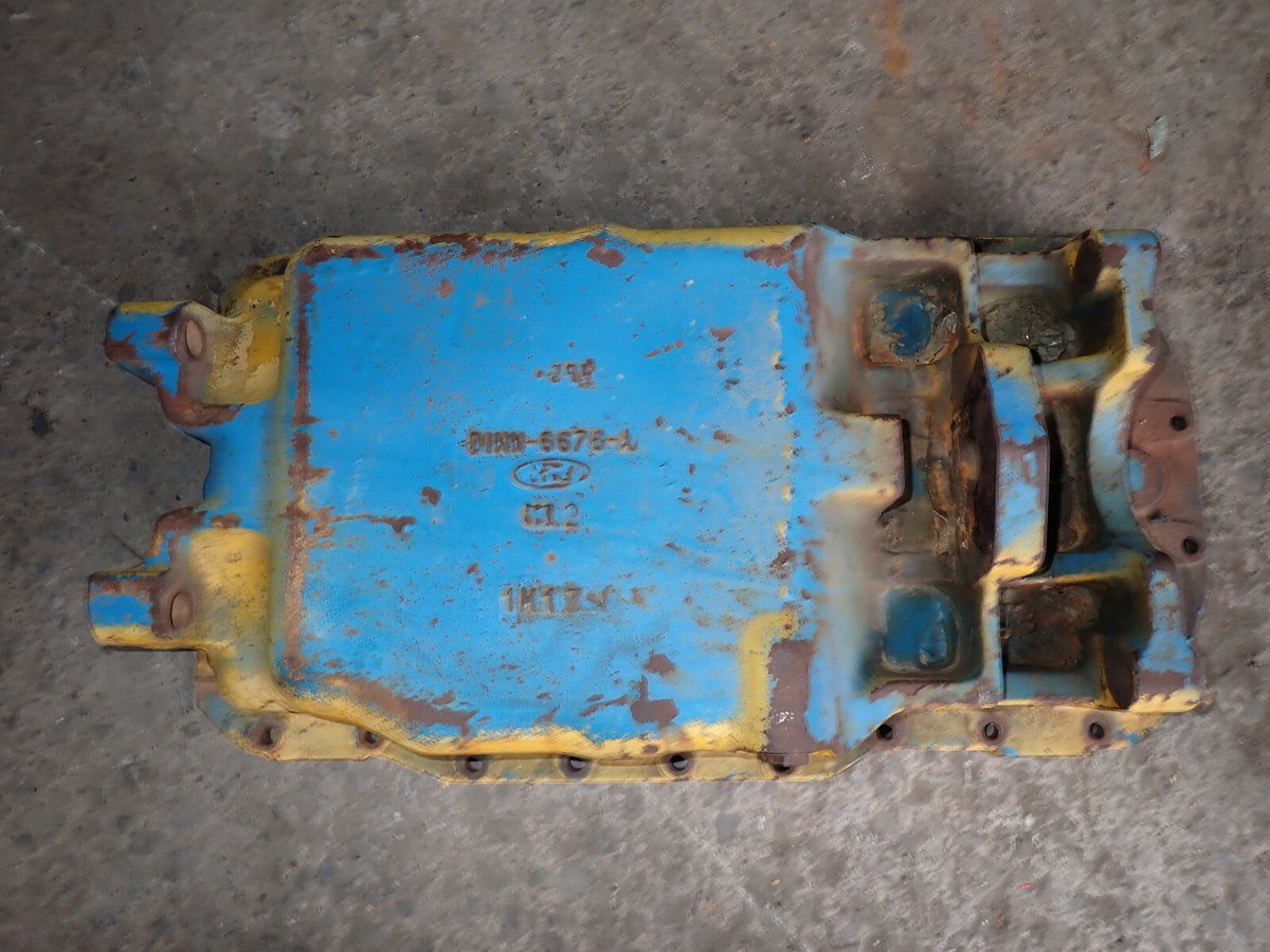 1981年製 SAHARA PAN SET 青 Ford New Holland Oil Pan D1NN6676A E2NN6676AA 5500 Series 5550