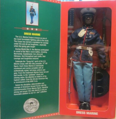GI Joe Dress Marine African American 12