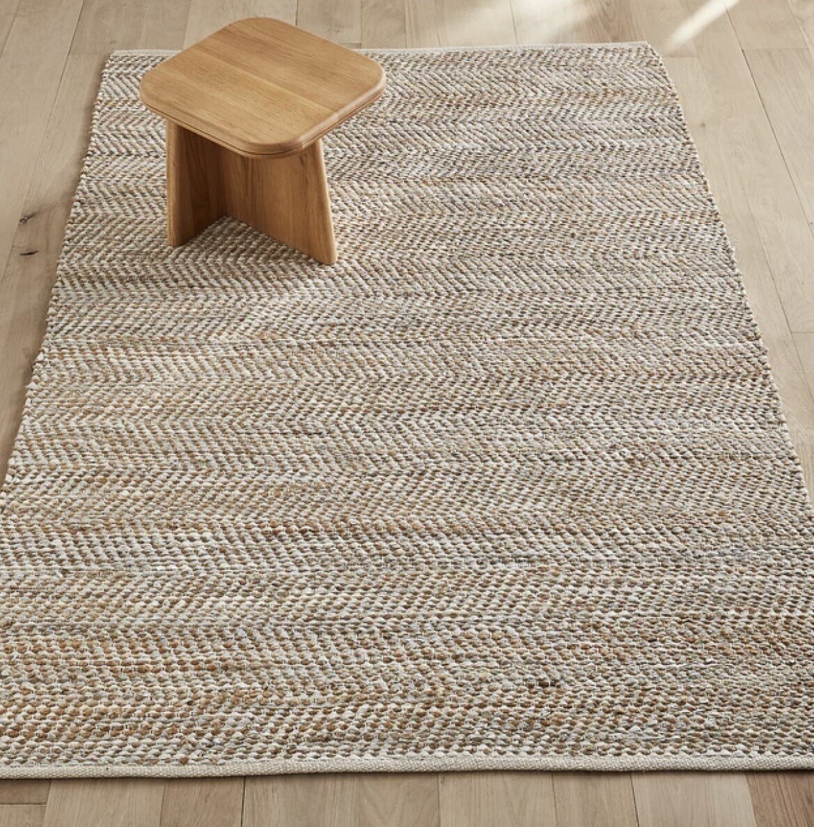 Leather and Jute Rug eBay