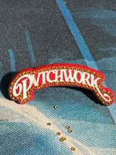 PvtchWork pin watch the thrown ( missing two stones)  not hat club 