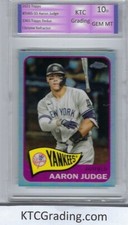 2021 Topps Aaron Judge 1965 Topps Redux Chrome Refractor