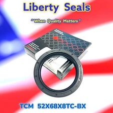 TCM 55X75X8TC-BX  Oil Seal NBR - Carbon Steel Type Liberty Seals 75023263