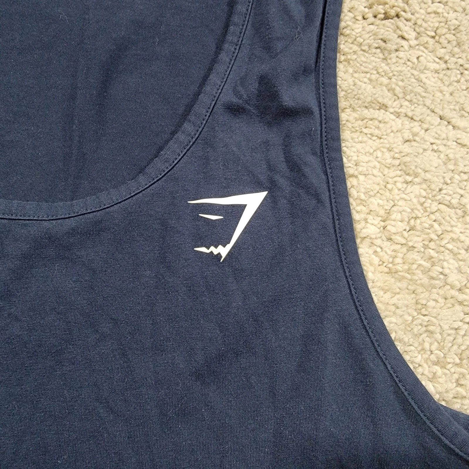 gymshark sleeveless gym workout stretch casual tank-top