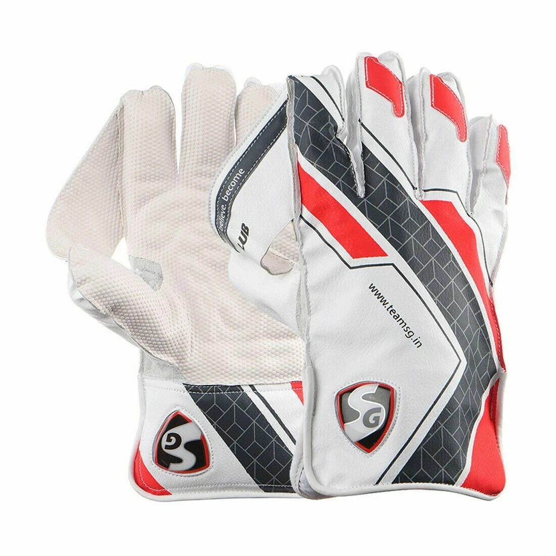 SG Club Wicket Keeping Gloves Multi Color W.K. Gloves