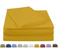 Sheet Set - Soft Classic 300 Thread Count Microfiber, 3 Pieces - Bright White, T
