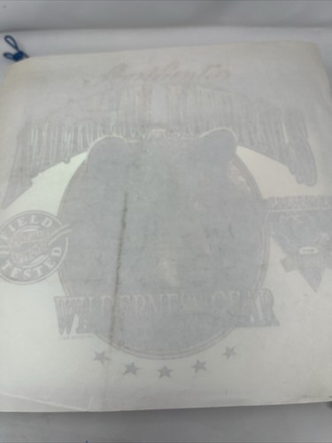 Vintage Air Waves T-SHIRT IRON ON TRANSFER Heat Press Wilderness Gear Bear C1 - Picture 6 of 7