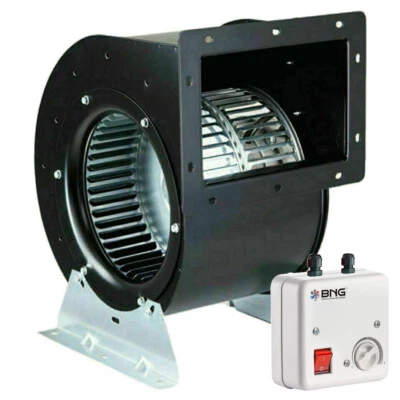 BNG 2200m³/h Lüfter Motor Airbox Dunstabzugshaube Abluftgebläse Abluftbox Radial