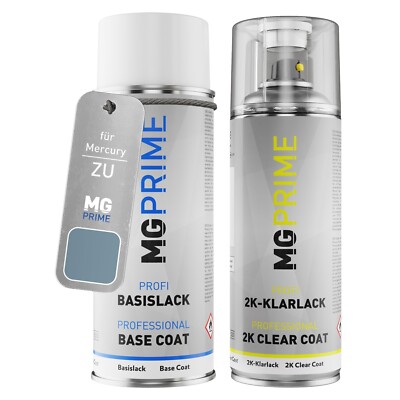 Autolack 2K Spraydosen Set für Mercury ZU ZUQEWHA Graphite Nightmist Pearl