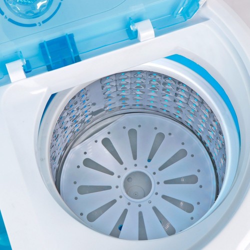 Blue Portable Washing Machine Spin Wash & Spin Dry Save Time Easy to Operate - Picture 6 of 10