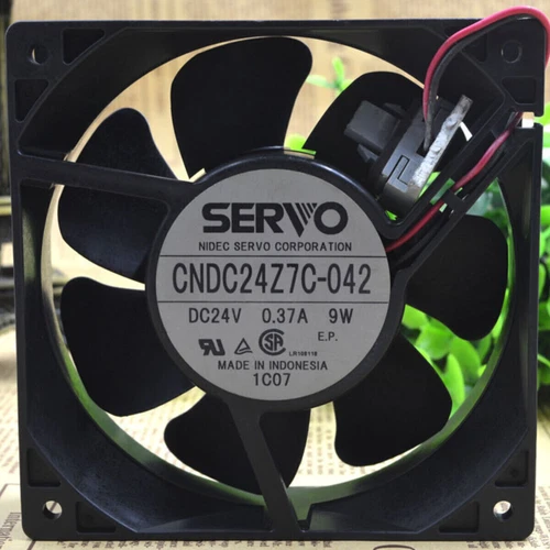 SERVO CNDC24Z7C-042 24V 0.37A 9W 12cm 12038 Chassis Industrial Cooling Fan