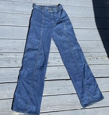 Vtg70s Levis Orange Tab Dark Wash Denim Talon42 Zipper