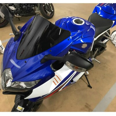 #ad Black ABS Windshield Windscreen For Suzuki GSXR600 750 2006 2007 Wind Deflector $22.95