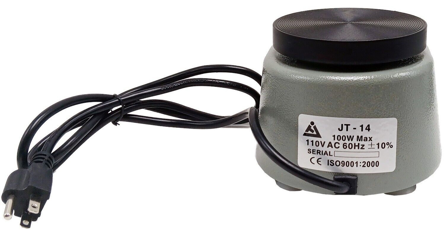 Dental Lab 4" Round Vibrator Shaker mixing plaster gypsum Compared to Ray-Foster