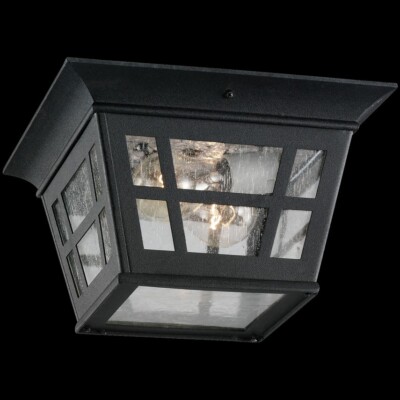 Herrington Two Light Outdoor Flush Mount Light New in the Box Model# 7811-12