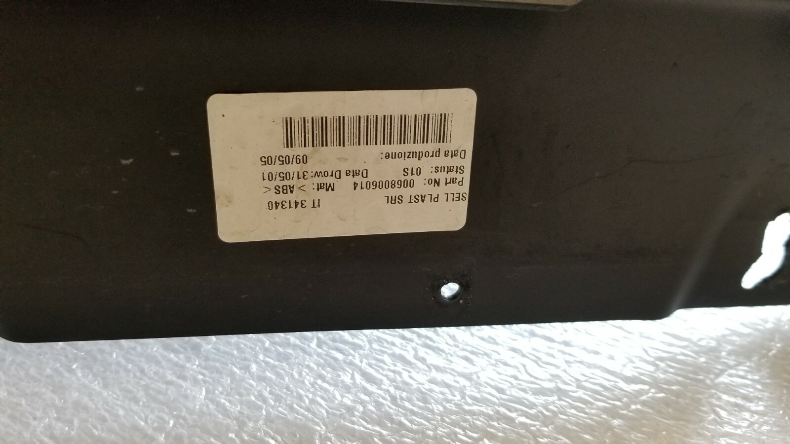 LAMBORGHINI MURCIELAGO FRONT RIGHT WHEELHOUSE WHEEL LINER BOX OEM 410821178 GOOD