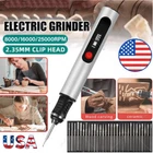 USB Rechargeable Electric Engraving Pen with 30 Bits Mini DIY Engraver Cordless
