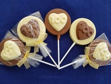 100TH BIRTHDAY HEART CHOCOLATE FAVOURS/SWEETS/PARTY BAG FILLERS/PRESENT/GIFT