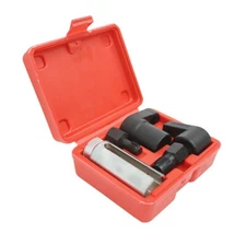 TECHTONGDA 5PCS Oxygen Sensor Socket Wrench Remover Installer Wrench Tool