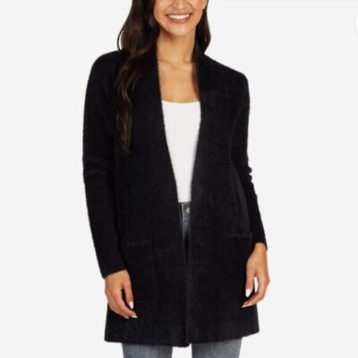 NWOT Love Token Ladies' Fuzzy Cardigan with Pockets SIZE S