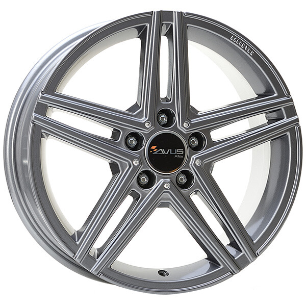 ALUFELGE AVUS AC-515 FUR VOLKSWAGEN 7.5x17 5x112 ANTHRACITE IKC