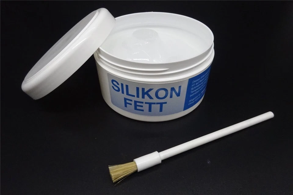 AUTOTEILE-KOENNE 200ml Silikonfett + Pinsel für Kaffeevollautomaten Brühgruppe Dichtung